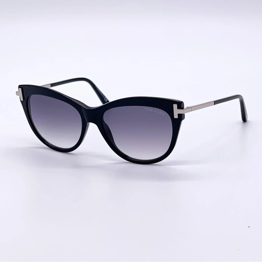NEW TOM FORD BLACK CAT EYE WOMEN SUNGLASSES TOM FORD